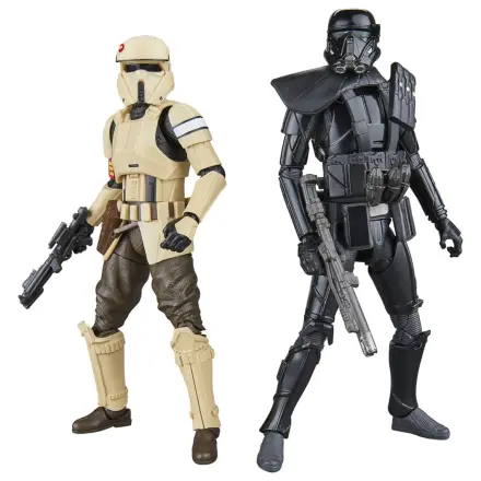 Star Wars: Rogue One Black Series Actionfiguren 2er-Pack Shoretrooper & Death Trooper 15 cm Produktfoto
