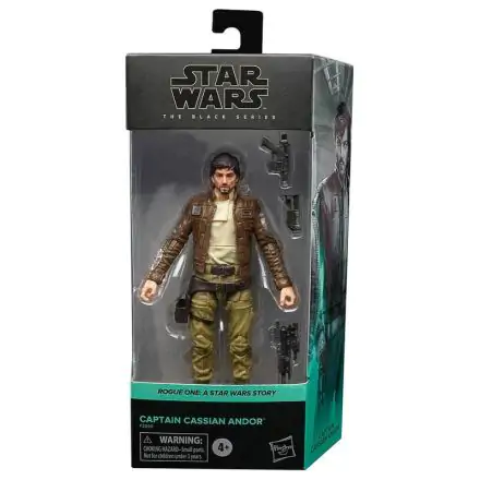 Star Wars Rogue One Black Series Actionfigur 2021 Captain Cassian Andor 15 cm Produktfoto