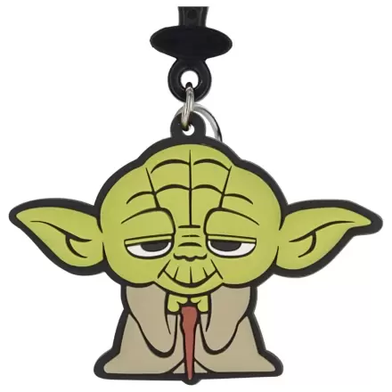Star Wars Soft Touch PVC Taschen Clip Yoda Produktfoto