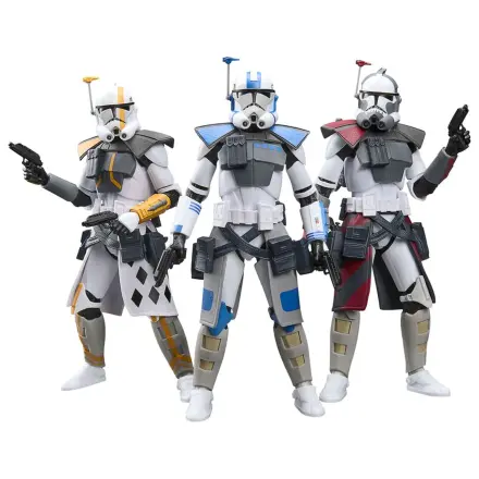 Star Wars The Black Series Star Wars The Clone Wars Set 3 Figuren 15cm Produktfoto