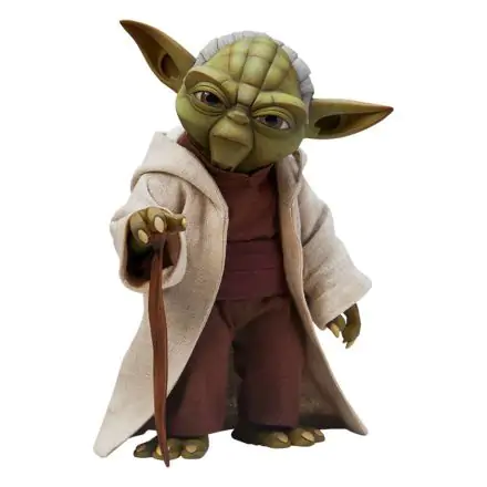 Star Wars The Clone Wars Actionfigur 1/6 Yoda 14 cm Produktfoto