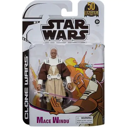 Star Wars The Clone Wars Black Series Actionfigur 2022 Mace Windu 15 cm Produktfoto