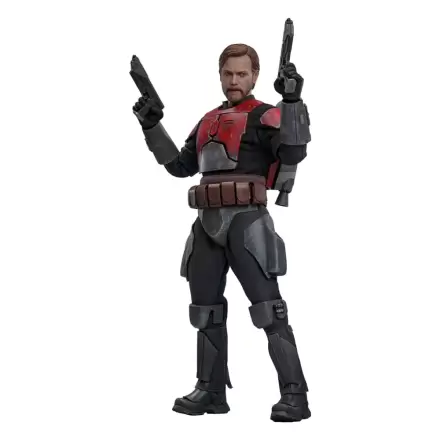 Star Wars: The Clone Wars Movie Masterpiece Actionfigur 1/6 Obi-Wan (Mandalorian Armor) Hot Toys Exclusive 31 cm Produktfoto