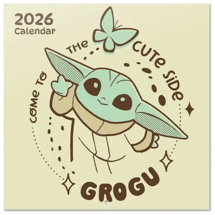 Star Wars The Mandalorian and Grogu 2027 Wandkalender 30 x 30 cm Produktfoto