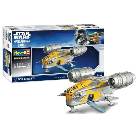 Star Wars The Mandalorian and Grogu Revell Modellbausatz 1/72 Razor Crest 34 cm Produktfoto