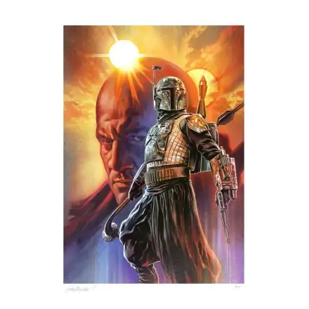 Star Wars: The Mandalorian Kunstdruck Boba Fett: The Gunslinger 46 x 61 cm - ungerahmt Produktfoto