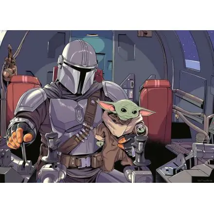 Star Wars The Mandalorian Puzzle Cartoon (1000 Teile) termékfotója