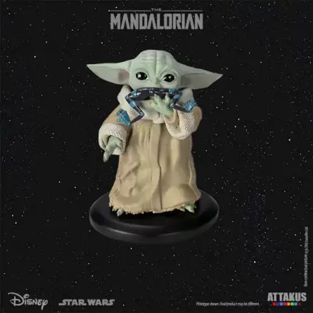 Star Wars: The Mandalorian Classic Collection Statue 1/5 Grogu Eating Frog 10 cm Produktfoto