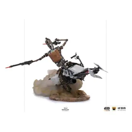 Star Wars The Mandalorian Deluxe Art Scale Statue 1/10 IG-11 & The Child 20 cm Produktfoto
