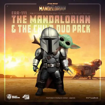 Star Wars The Mandalorian Egg Attack Action Actionfiguren The Mandalorian & The Child 7 - 17 cm Produktfoto
