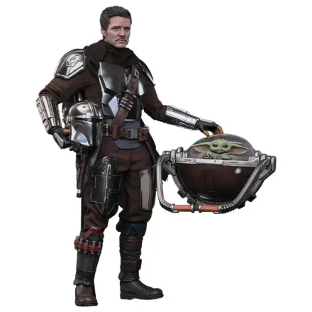 Star Wars: The Mandalorian & Grogu Movie Masterpiece Action Figur 1/6 The Mandalorian und Grogu (Deluxe Version) 31 cm Produktfoto