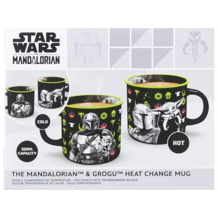 Star Wars: The Mandalorian Wärme wechselnde Tasse Mandalorian und Grogu Produktfoto