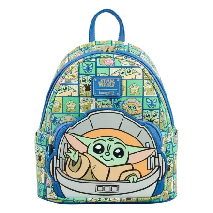 Star Wars: The Mandalorian by Loungefly Rucksack Mini Grogu Squares Produktfoto