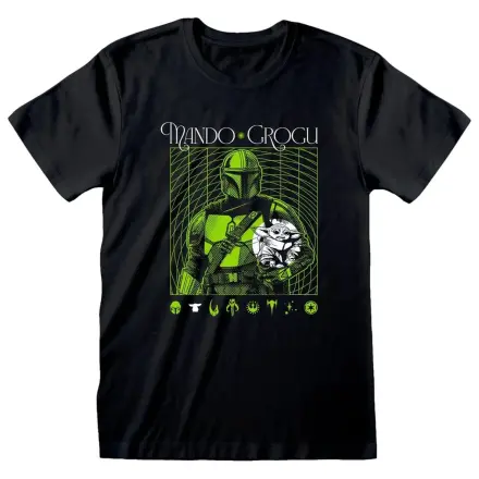 Star Wars The Mandalorian T-Shirt Handover Grün Produktfoto