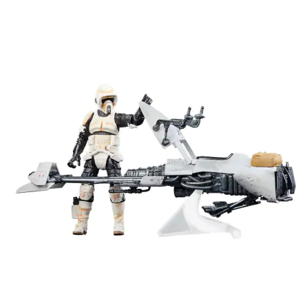 Star Wars: The Mandalorian Vintage Collection Fahrzeug mit Figuren Speeder Bike with Scout Trooper & Grogu termékfotója