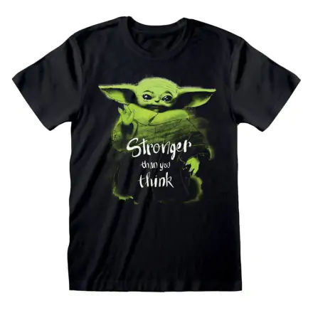 Star Wars The Mandalorian Stronger Than You Think T-shirt termékfotója