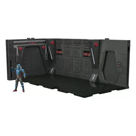 Star Wars: The Mandalorian Vintage Collection Moff Gideon's Imperial Light Cruiser Hallway mit Mandalorian Privateer Actionfigur 10 cm Produktfoto