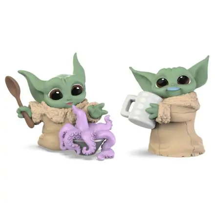 Star Wars Mandalorian Bounty Collection Figuren 2er-Pack The Child Tentacle Soup & Milk Mustache Produktfoto