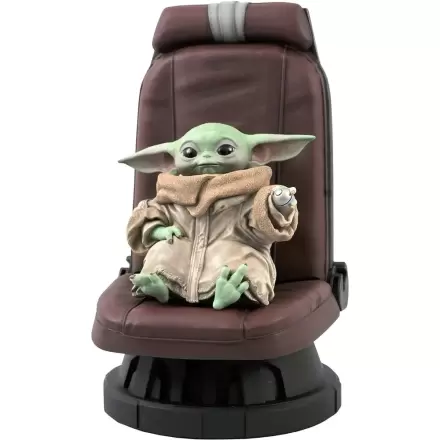 Star Wars The Mandalorian Premier Collection Statue 1/2 The Child in Chair 30 cm termékfotója