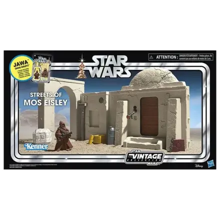 Star Wars Episode IV Vintage Collection Spielset Straßen von Mos Eisley mit Jawa Actionfigur Produktfoto