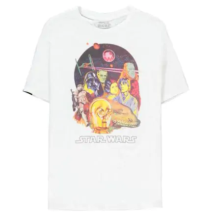 Star Wars Vintage poster Damen T-shirt Produktfoto