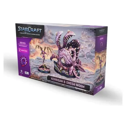 StarCraft TMG Held Erweiterungs-Set Zerg: Kerrigan & Omega Worm Produktfoto