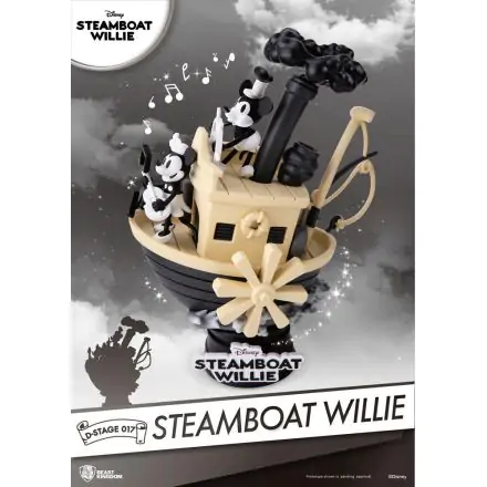 Steamboat Willie D-Stage PVC Diorama Micky & Minnie 15 cm Produktfoto