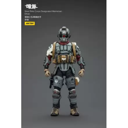 Steel Ride Corps Dark Source Action Figur Designated Marksman Ethan 7 cm Produktfoto