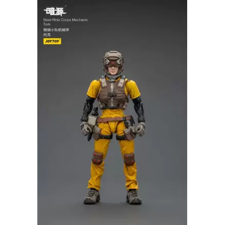Steel Ride Corps Dark Source Actionfigur Mechanic Tork 7 cm Produktfoto