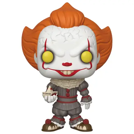 Stephen Kings Es 2 Super Sized POP! Vinyl Figur Pennywise w/ Boat 25 cm Produktfoto