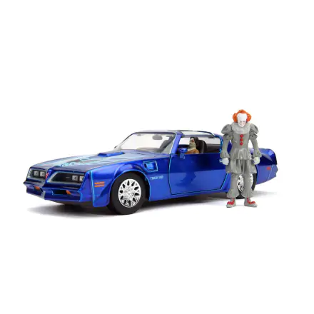 Stephen Kings Es Diecast Modell 1/24 Pontiac Firebird mit Figur Produktfoto