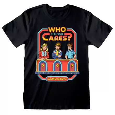 Steven Rhodes Who Cares T-shirt Produktfoto