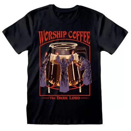 Steven Rhodes Worship Coffee T-shirt Produktfoto