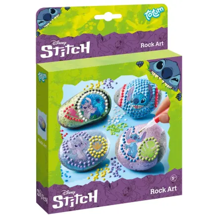 Stitch Angel Kieselstein Deko-Kit mit Aufkleber Produktfoto