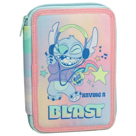 Stitch Blast gefülltes zweistufiges Federmäppchen Produktfoto