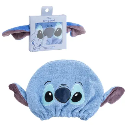 Stitch Blue Haar Handtuch Produktfoto