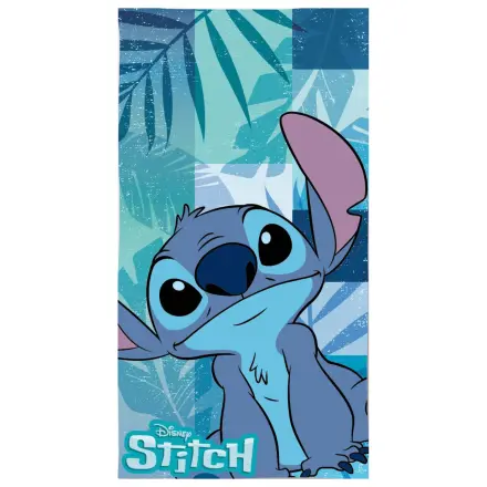 Stitch Blue Leaf Handtuch 70x140cm Produktfoto