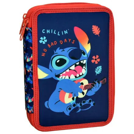 Stitch Chillin' Filled 2-stöckiges Federmäppchen Produktfoto