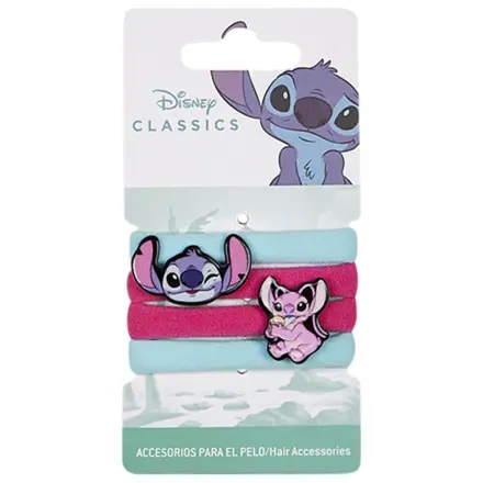 Stitch Cuteness Haargummi Set von 4 Produktfoto