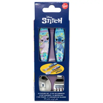 Stitch Drawing Metall Ergo Besteck-Set - 2-teilig Produktfoto