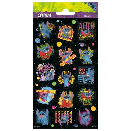 Stitch Extrovert Glitter Aufkleber Set Produktfoto