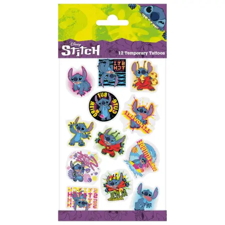 Stitch Extrovert Temporary Tattoo 12er-Pack Produktfoto