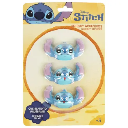 Stitch Face Decor Aufkleber-Set 3 Stk. Produktfoto
