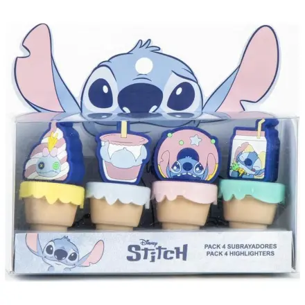 Stitch Packung mit 4 mini Textmarkern Food Produktfoto