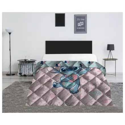 Stitch Heart gesteppte Tagesdecke, Bettdecke 240x220cm Produktfoto