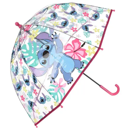 Stitch Island Kinder Transparenter Regenschirm Ø72 cm Produktfoto