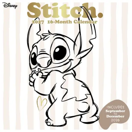 Stitch Kalender Life is Better with Stitch 2027 30 x 30 cm Produktfoto