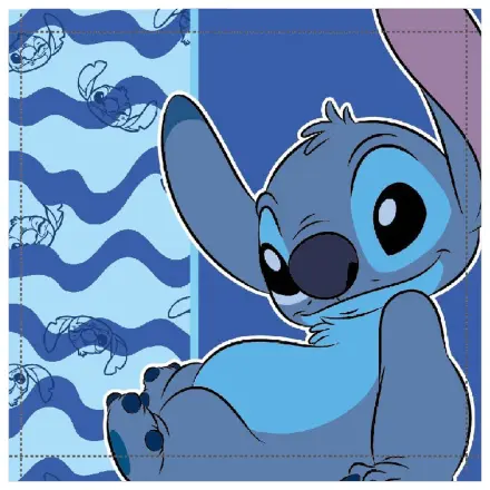 Stitch Ocean Waves Handtuch, Gesichtstuch, Handtuch 30x30cm Produktfoto
