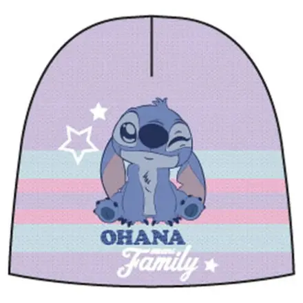 Stitch Ohana Lila Babymütze 48 cm Produktfoto