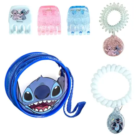Stitch Beutel Haarschmuck Set Produktfoto